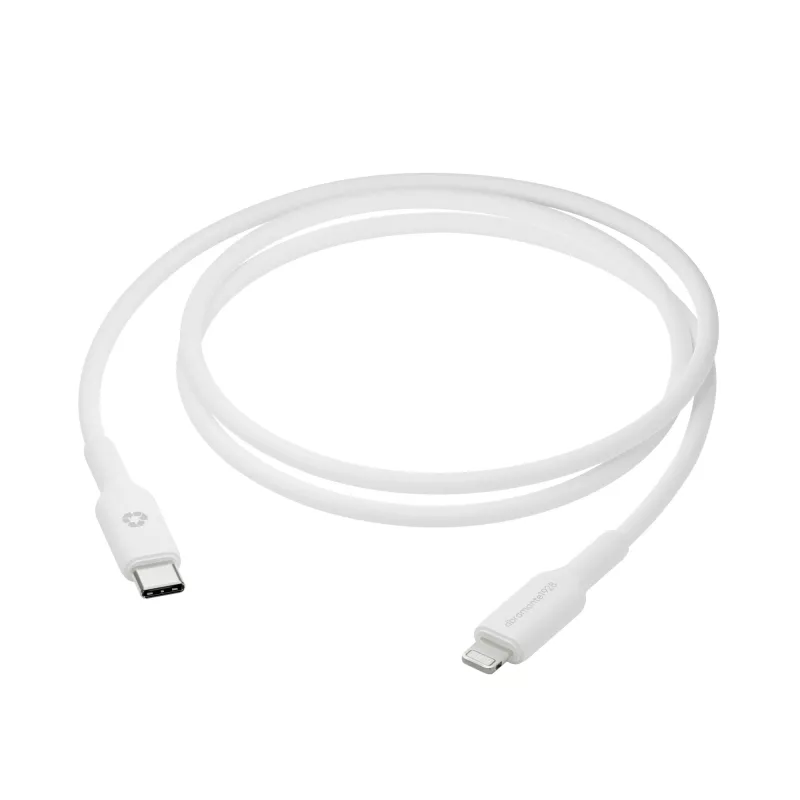 dbramante1928 re-charge - kabelis 1m USB-C į Lightn - W, 1 m, USB C, USB 2.0, 0,48 Gbit/s, Balta