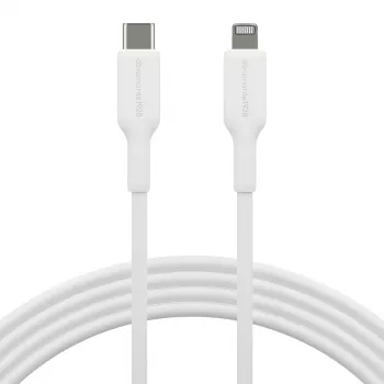USB-C į Lightning kabelis 2 m, d bramante re-charge (USB 2.0, baltas)