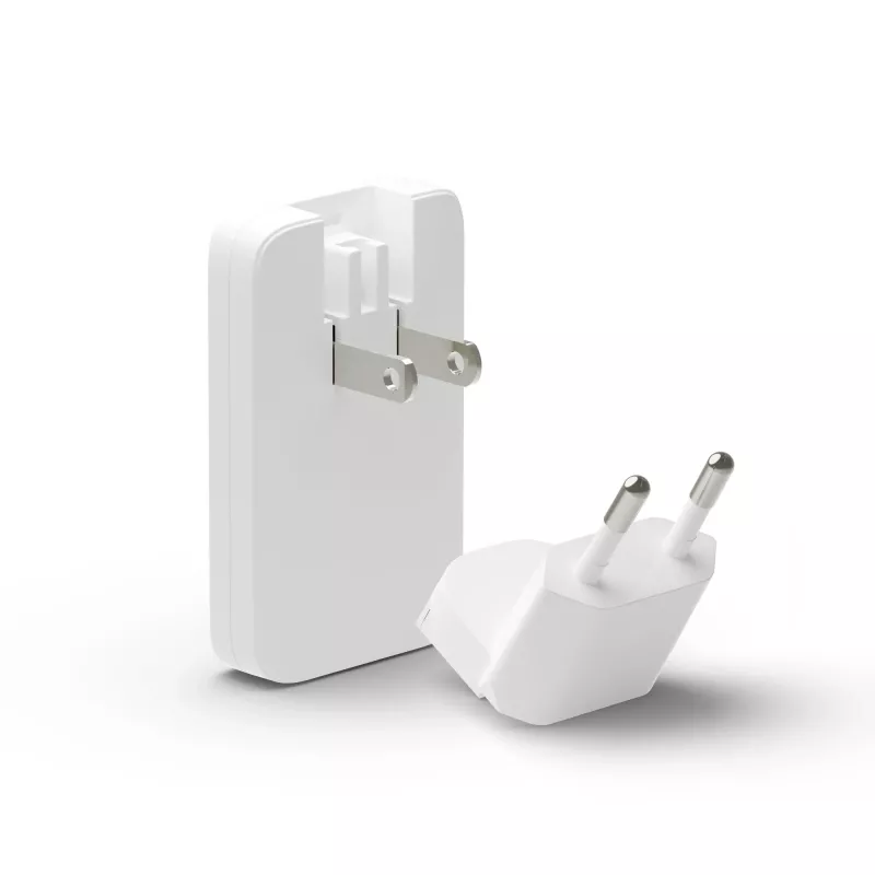 d bramante dbramante1928 Pro EU/US plonas Charger — USB-C 20W + USB-A 18W, balta, vidaus AC