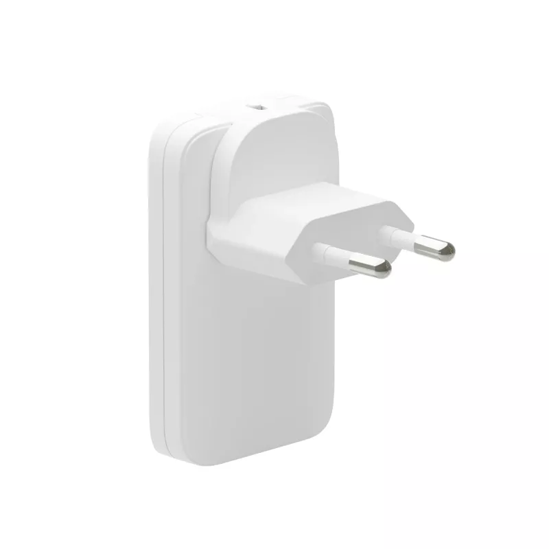 d bramante dbramante1928 Pro EU/US plonas Charger — USB-C 20W + USB-A 18W, balta, vidaus AC