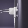 d bramante dbramante1928 Pro EU/US plonas Charger — USB-C 20W + USB-A 18W, balta, vidaus AC