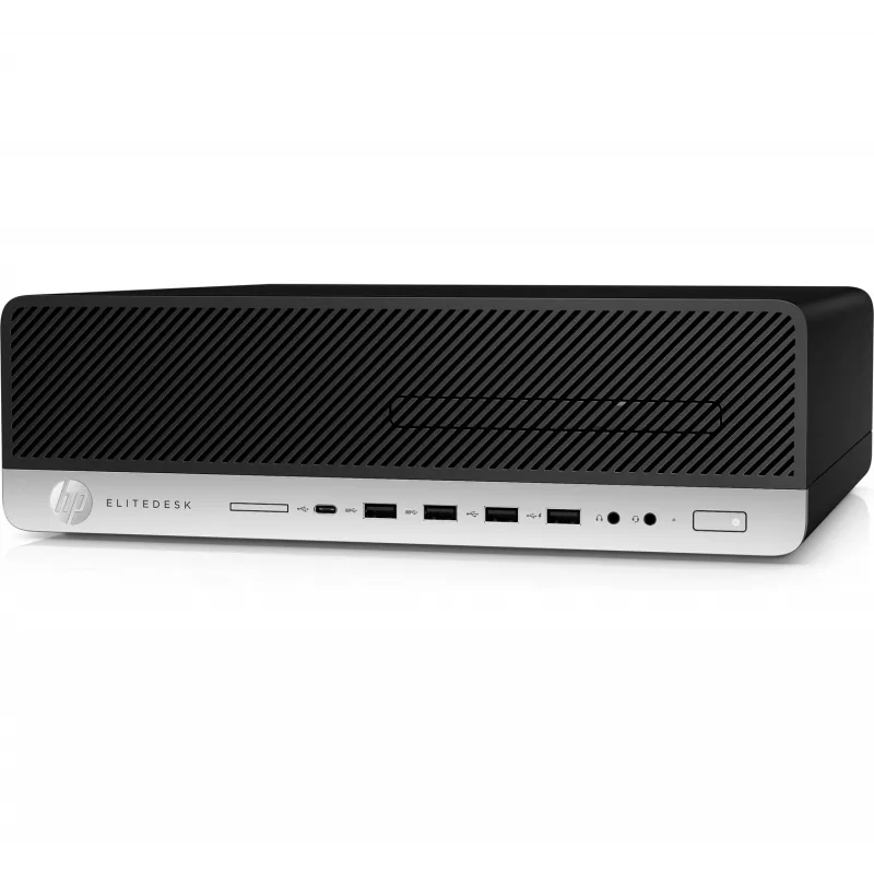 T1A HP EliteDesk 800 G4 atnaujintas Intel® Core™ i5 i5-8500 8 GB DDR4-SDRAM 256 GB SSD Windows 10 Pro SFF kompiuteris juoda, sidabrinė