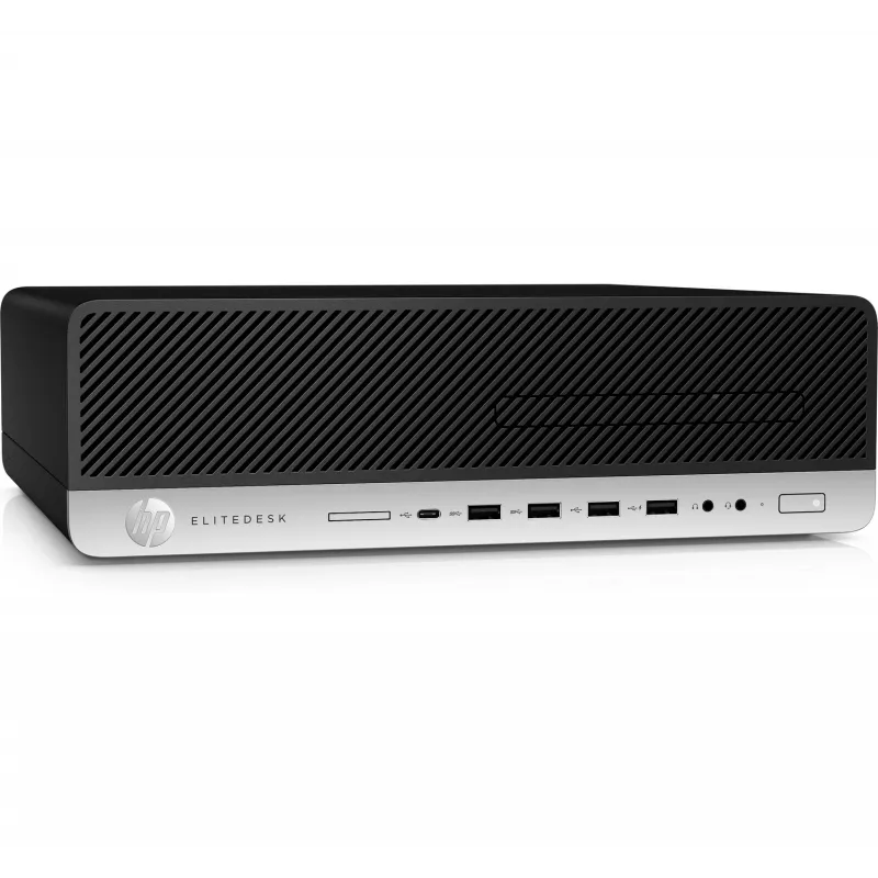T1A HP EliteDesk 800 G4 atnaujintas Intel® Core™ i5 i5-8500 8 GB DDR4-SDRAM 256 GB SSD Windows 10 Pro SFF kompiuteris juoda, sidabrinė