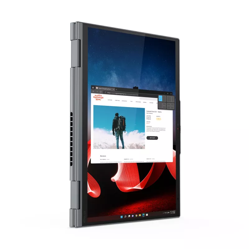 T1A Lenovo ThinkPad X1 Yoga Gen 8 Atnaujintas Intel® Core™ i5 i5-1345U Hibridinis (2-in-1) 35.6 cm (14 colių) Jutiklinis ekranas WUXGA 32 GB LPDDR5-SDRAM 512 GB SSD Windows 11 Pro Pilka