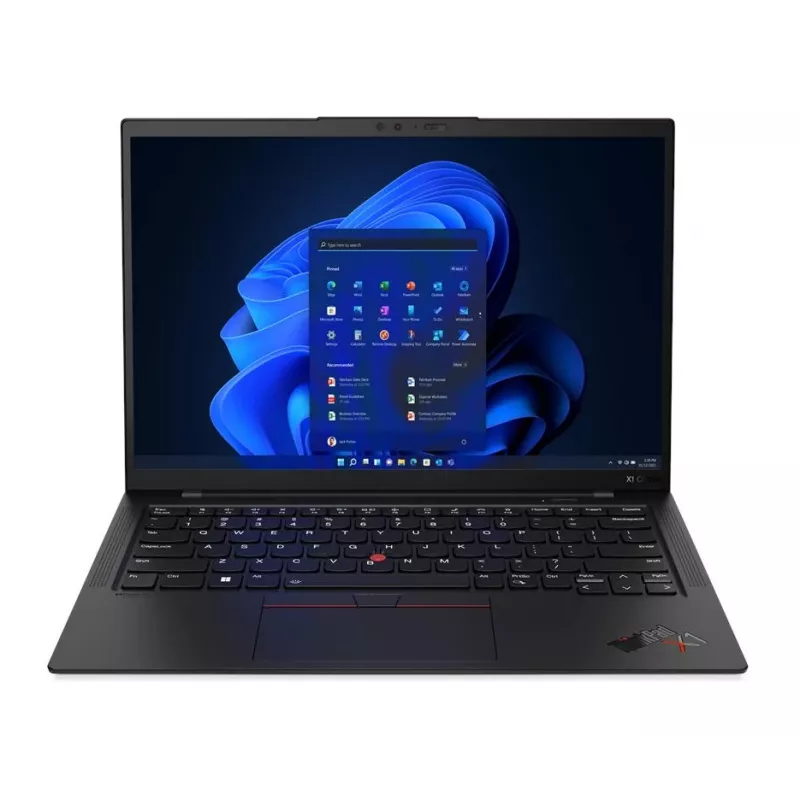 “T1A” Lenovo ThinkPad X1 Carbon 10-os kartos atnaujintas nešiojamasis kompiuteris, Intel® Core™ i7 i7-1265U, 35,6 cm (14 col.), 16 GB LPDDR5-SDRAM, 1 TB SSD, Windows 11 Pro, juodas