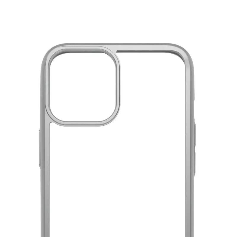 PanzerGlass ® ClearCaseColor™ iPhone 12 Pro Max - Satin Sidabrinė Limited Edition