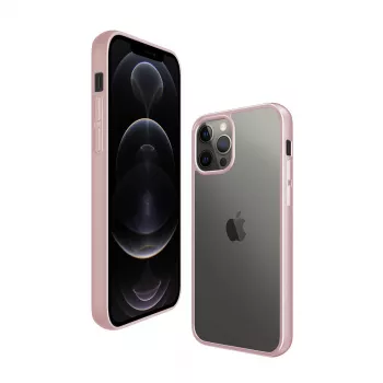 PanzerGlass ® ClearCaseColor™ iPhone 12 Pro Max - Rose Gold riboto leidimo