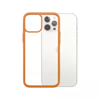 PanzerGlass ® ClearCaseColor™ iPhone 12 Pro Max - ® Limited Edition oranžinė