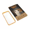 Apsauginis permatomas dėklas ClearCaseColor PanzerGlass, skirtas iPhone 13 Pro Max 6,7 colio – PET ir grūdintas stiklas, oranžinis