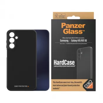 PanzerGlass ® HardCase Juoda su D3O® Samsung Galaxy A15 | A15 5G