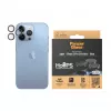 PanzerGlass Hoops kameros objektyvo apsauga, skirta iPhone 13 Pro / 13 Pro Max, juoda, atspari įbrėžimams