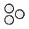 PanzerGlass Hoops kameros objektyvo apsauga, skirta iPhone 13 Pro / 13 Pro Max, juoda, atspari įbrėžimams