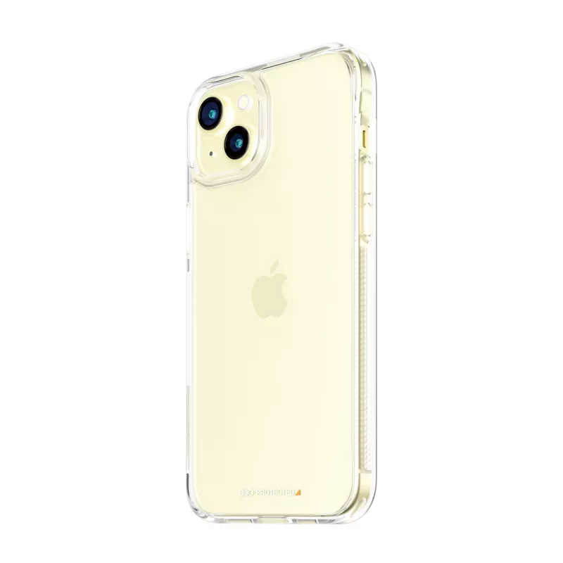“PanzerGlass® HardCase Transparent w. D3O® iPhone 15 Plus”, dėklas, “Apple”, “Apple - iPhone 15 Plus”, permatomas
