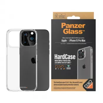 PanzerGlass ® HardCase skaidrus su D3O® iPhone 15 Pro Max