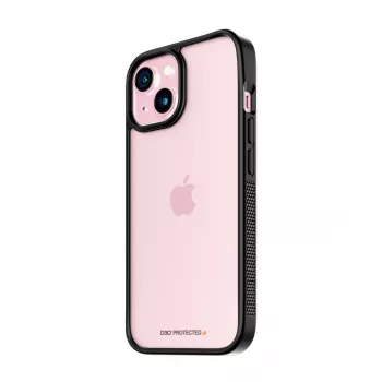 dangtelis PanzerGlass ClearCase iPhone 15 D3O Transparent