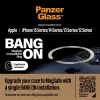 Dangtelis PanzerGlass Bang On MagSafe suderinamumo žiedas, skirtas iPhone 12 13 14 15, permatomas
