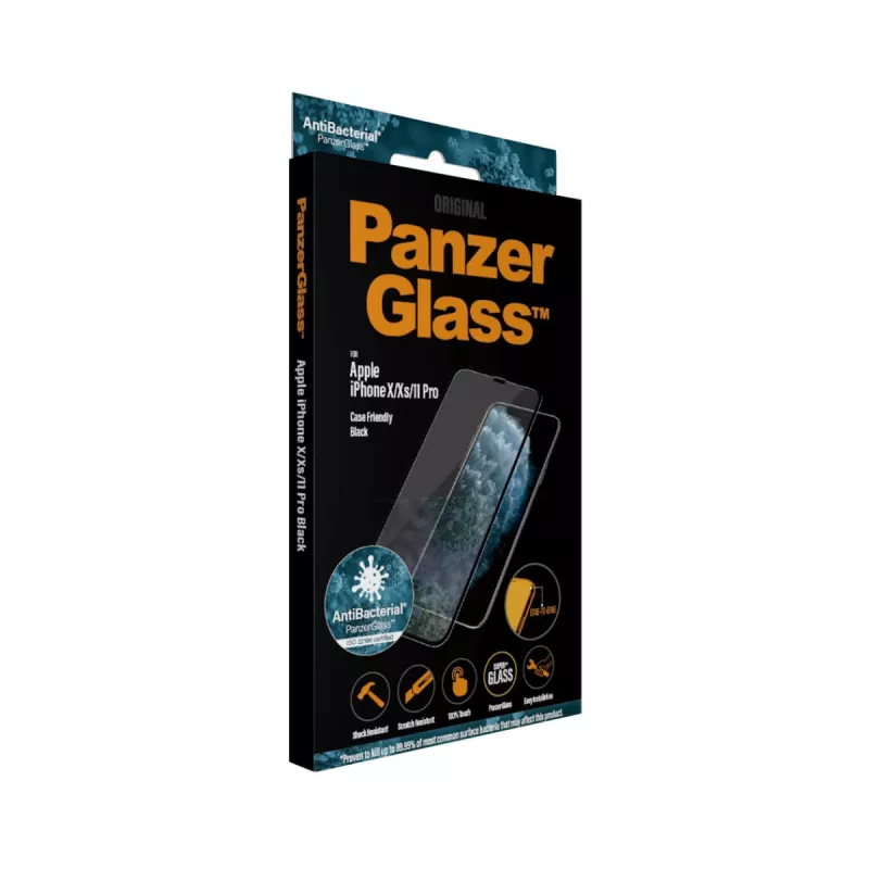 PanzerGlass® ekrano apsauga iPhone 11 Pro | Xs | X | nuo krašto iki krašto