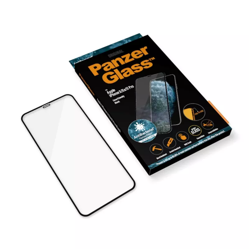 PanzerGlass® ekrano apsauga iPhone 11 Pro | Xs | X | nuo krašto iki krašto