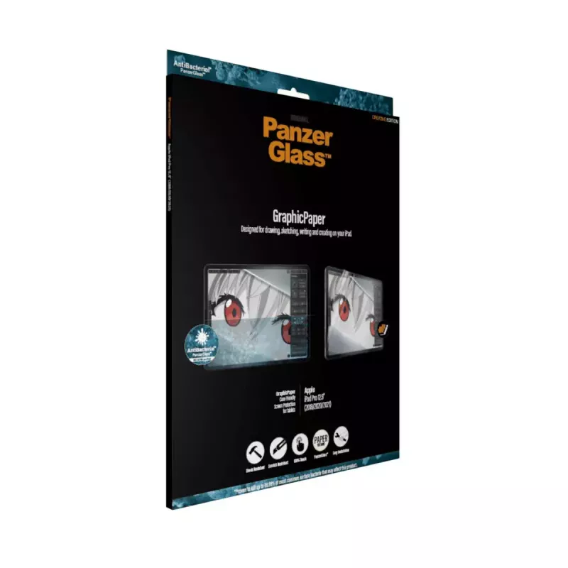 PanzerGlass ® GraphicPaper® Ekrano apsauga iPad Pro 12,9″ (2018–2022) | Itin platus pritaikymas