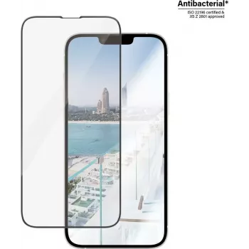 PanzerGlass ® Apsauginis ekrano stiklas su atspindžių mažinimu iPhone 14 Plus | 13 Pro Max | Itin platus pritaikymas su EasyAligner
