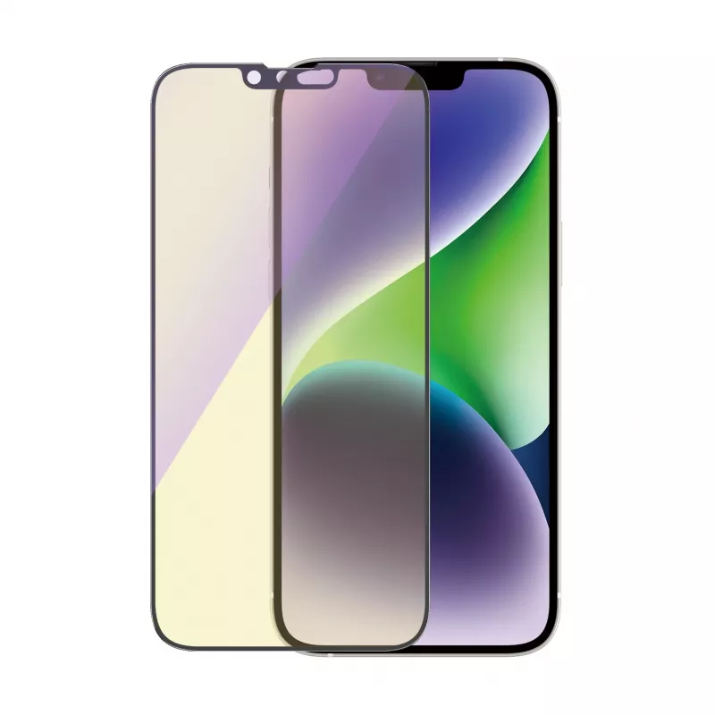 PanzerGlass ® Apsauginis ekrano stiklas nuo mėlynos šviesos iPhone 14 Plus | 13 Pro Max | Itin platus pritaikymas su EasyAligner
