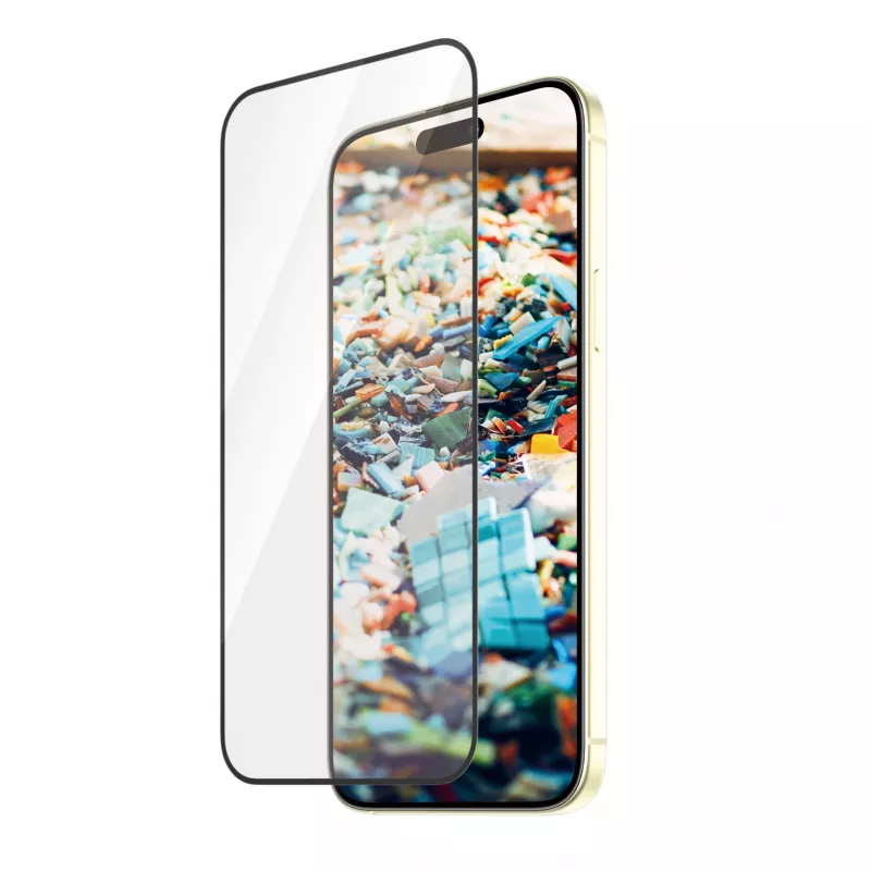 PanzerGlass ® Re:fresh ekrano apsauga iPhone 15 Plus | Itin platus pritaikymas su EasyAligner
