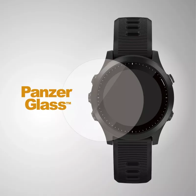 Apsauginė plėvelė PanzerGlass SmartWatch 34mm — grūdintas stiklas 34×34×0,51 mm, skaidrus