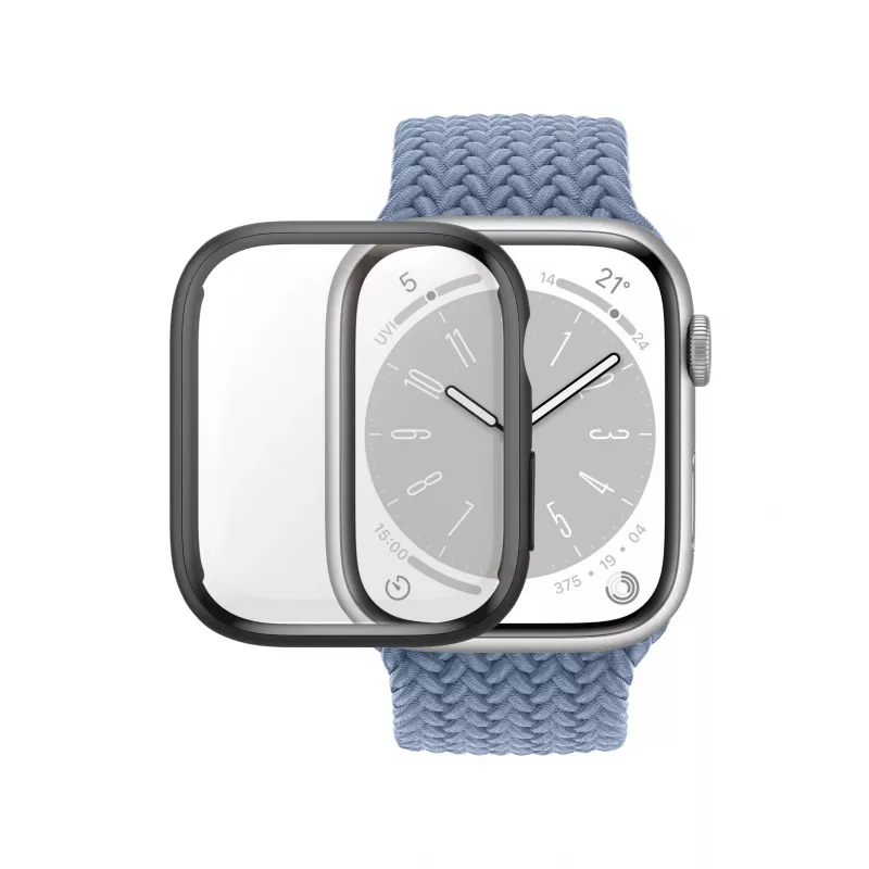 PanzerGlass® Full body dėklas Apple Watch Series 9 | 8 | 7 | 41mm | Juoda