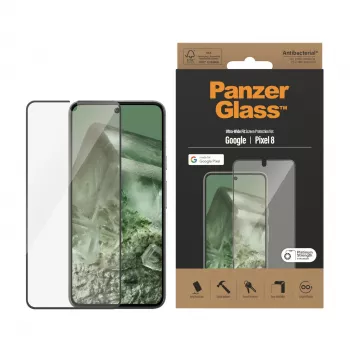 PanzerGlass® ekrano apsauga Google Pixel 8 | Ultra-Wide Fit