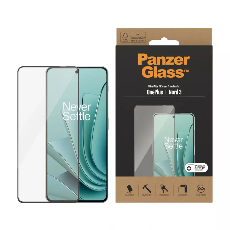 PanzerGlass ® ekrano apsauga OnePlus Nord 3 5G | Itin plati forma