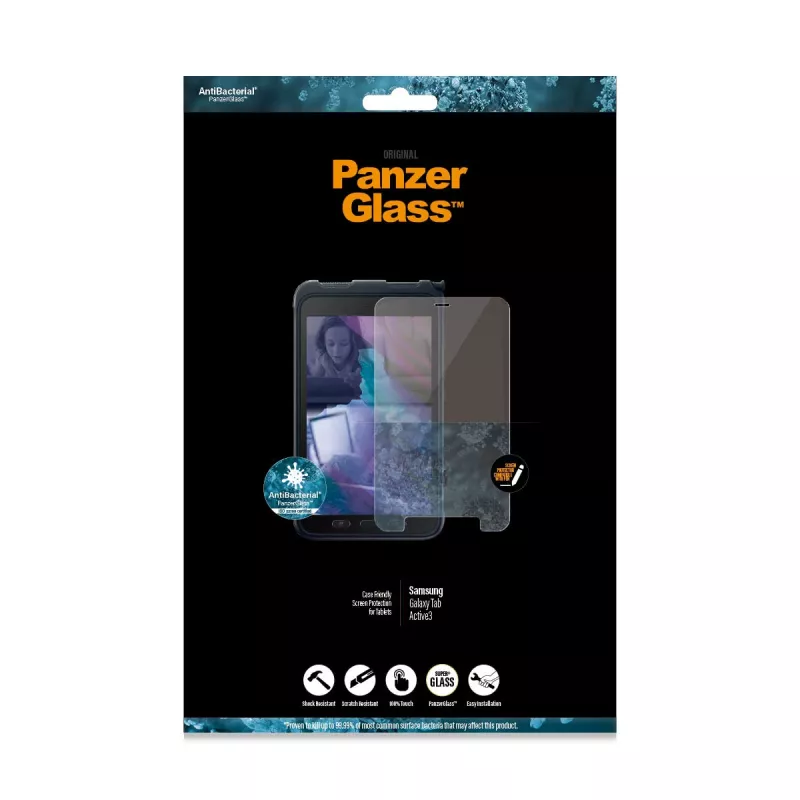 Ekrano apsauginis stiklas PanzerGlass Samsung Galaxy Tab Active 3