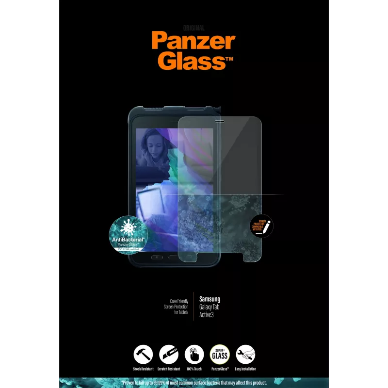 Ekrano apsauginis stiklas PanzerGlass Samsung Galaxy Tab Active 3