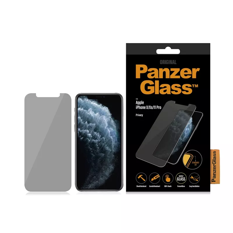 PanzerGlass ® privatumo ekrano apsauga iPhone 11 Pro | Xs | X | standartinis pritaikymas
