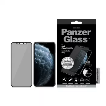 PanzerGlass ® Privatumo ekrano apsauga iPhone 11 Pro | Puošta Swarovski® kristalais | Nuo krašto iki krašto