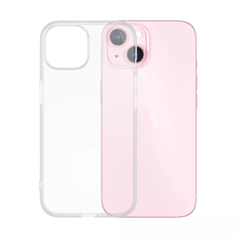 PanzerGlass SAFE. by ® TPU dėklas permatomas iPhone 15 | didmeninė pakuotė