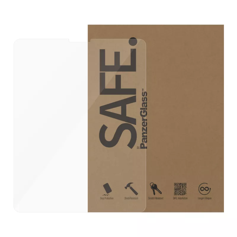 PanzerGlass SAFE. by ® ekrano apsauga iPad Pro 12,9'' (2018, 2020-2022) | Itin platus pritaikymas | Didmeninė pakuotė