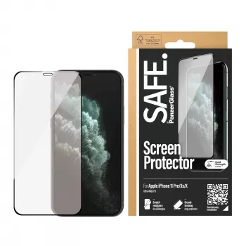 PanzerGlass SAFE. by ® Ekrano apsauga iPhone X | Xs | 11 Pro | Kraštas iki krašto