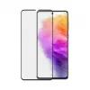 Ekrano apsauginė plėvelė PanzerGlass SAFE, skirta Samsung Galaxy A73 5G — grūdintas stiklas, atspari įbrėžimams ir smūgiams, sausas montavimas, permatoma