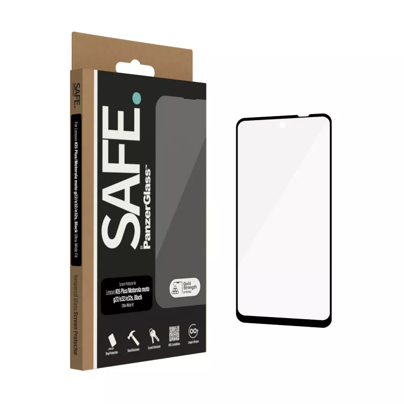 PanzerGlass SAFE. by ® Ekrano apsauga Lenovo K15 Plus | Motorola moto g22 | e32 | e32s