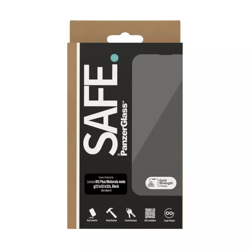 PanzerGlass SAFE. by ® Ekrano apsauga Lenovo K15 Plus | Motorola moto g22 | e32 | e32s