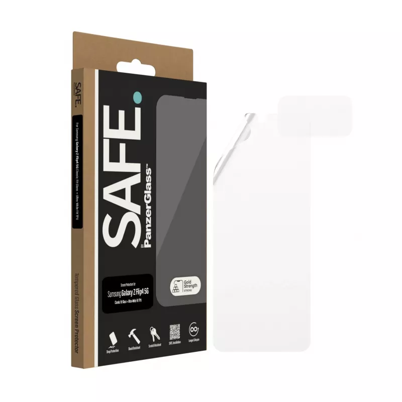 PanzerGlass SAFE. by ® ekrano apsauga Samsung Galaxy Z Flip4 5G