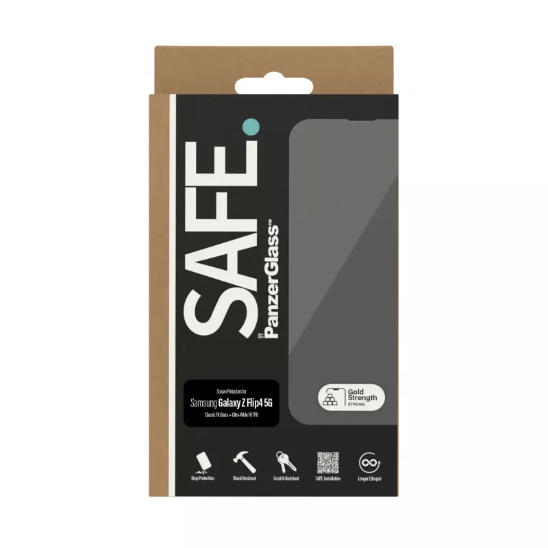 PanzerGlass SAFE. by ® ekrano apsauga Samsung Galaxy Z Flip4 5G