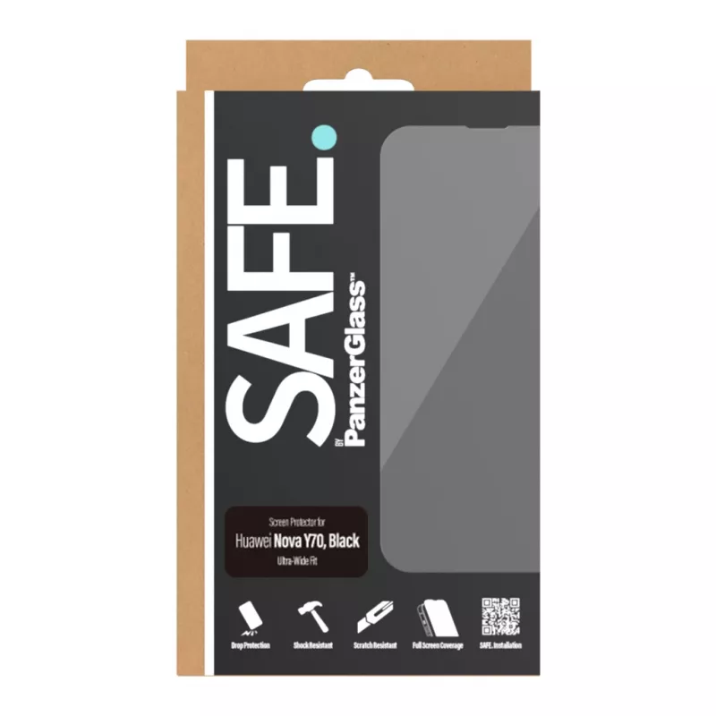 PanzerGlass SAFE. by ® ekrano apsauga Huawei Nova Y70 | Y70 Plus | Y71