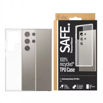 PanzerGlass SAFE. by ® TPU dėklas Samsung Galaxy S24 Ultra | Skaidrus