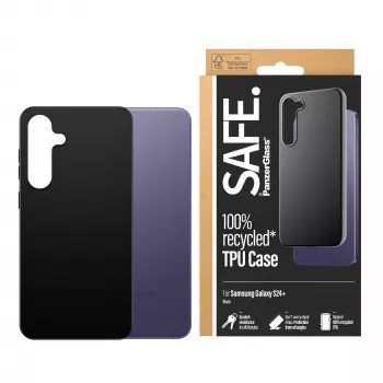 PanzerGlass SAFE. by ® TPU dėklas Samsung Galaxy S24+ | Juodas, Dėklas, Samsung, Samsung - Galaxy S24 Plus, Juoda