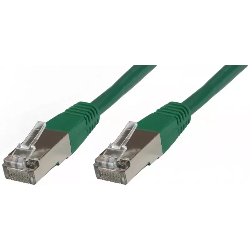 „Microconnect STP60025G“ tinklo kabelis, žalias, 0,25 m, Cat6, F/UTP (FTP)