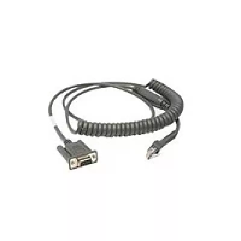 Zebra CBA-R46-C09ZBR nuoseklusis kabelis juodas 2,8 m RS232 DB9