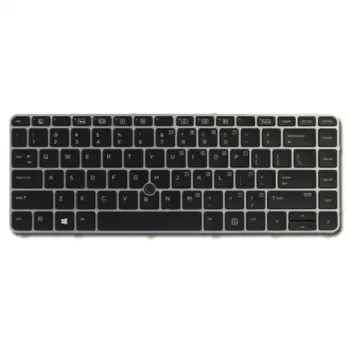 HP apšviesta klaviatūra (Švedija ir Suomija), Klaviatūra, suomių, švedų, apšviesta klaviatūra, HP, EliteBook 840 G3