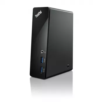 Lenovo ThinkPad USB 3.0 dokas, laidinis USB 3.2 Gen 1 (3.1 Gen 1) Type-A, juodas