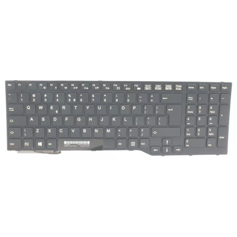 Fujitsu S26391-F2112-B221 nešiojamojo kompiuterio atsarginė dalis Klaviatūra